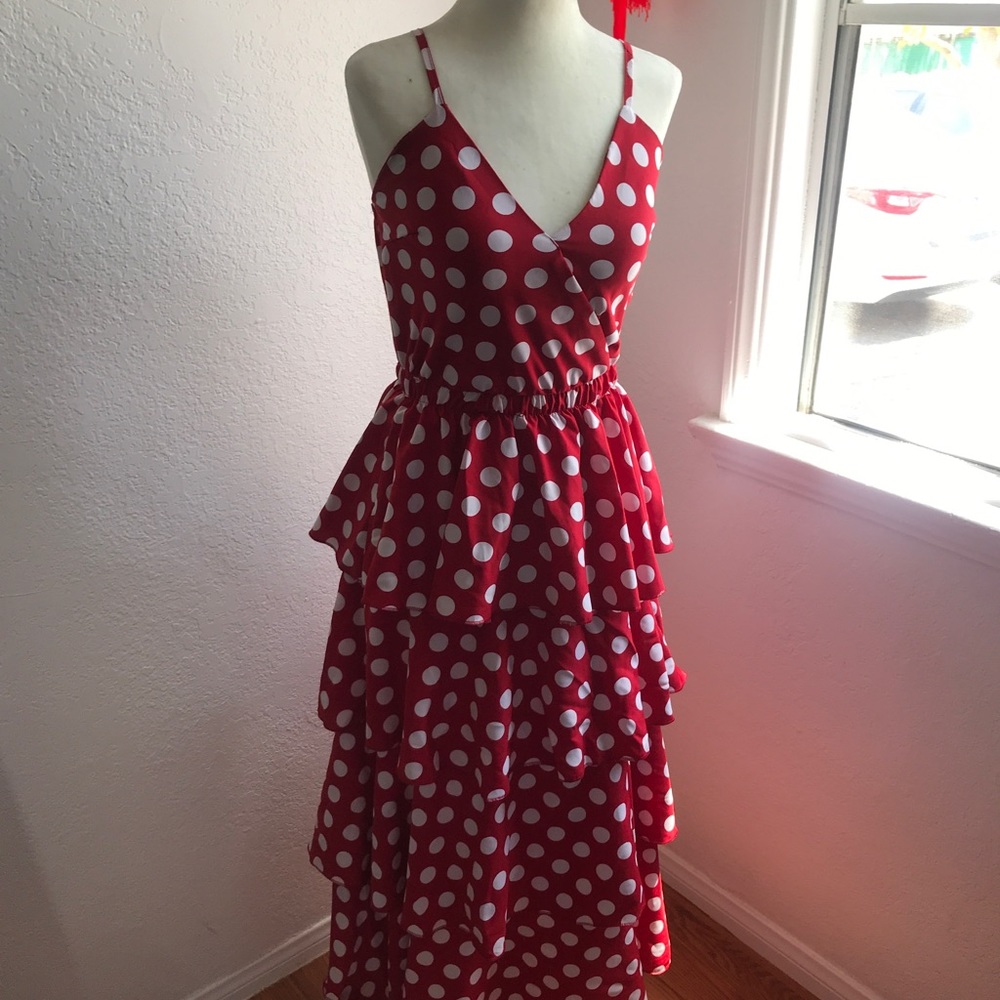 Midi polka dot, summer dress